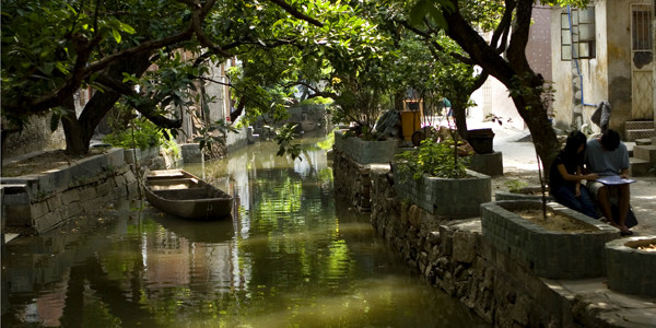 小洲村一景